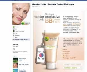 Diventa tester esclusiva della BB Crema Garnier