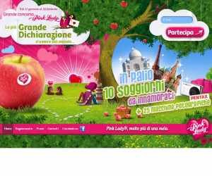 La più Grande Dichiarazione d’amore del mondo... - Grande concorso Pink Lady®
