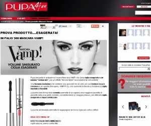 PROVA PRODOTTO – MASCARA VAMP – VOLUME ESAGERATO