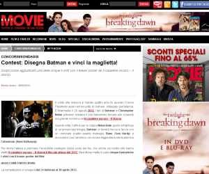 Disegna Batman e vinci la maglietta!
