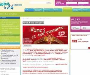 Vinci il tuo concerto