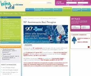 90° ANNIVERSARIO BACI PERUGINA