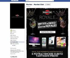 Osa con Martini Royale