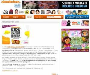 NICKELODEON KID'S CHOICE AWARD