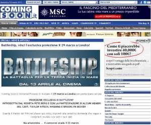 VINCI L’ANTEPRIMA DI BATTLESHIP A LONDRA