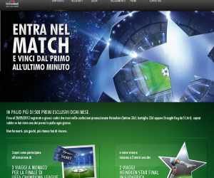 ENTRA NEL MATCH E VINCI DAL PRIMO ALL’ULTIMO MINUTO