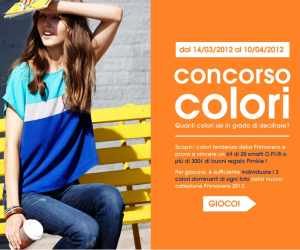 CONCORSO COLORI PIMKIE