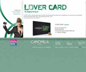 LOVER CARD - CAMOMILLA ITALIA