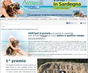 Vinci un viaggio in Sardegna con Sanypet Forza10