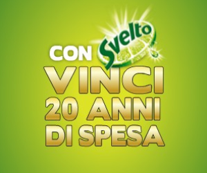 Svelto - Vinci 20 Anni Di Spesa In Gettoni D'Oro!