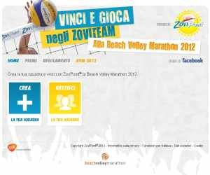VINCI E GIOCA NEGLI ZOVITEAM ALLA BEACH VOLLEY MARATHON 2012