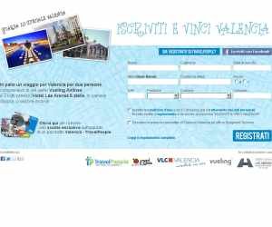 Iscriviti e vinci Valencia