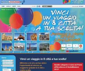 Hostelbookers compie 8 anni! Festeggia e vinci 8 soggiorni in 8 città a tua scelta!