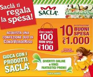 SACLA’ TI REGALA LA SPESA