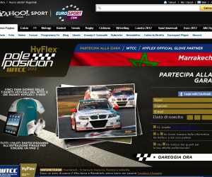 Hyflex pole position WTCC 2012