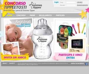 Tippeetosti - Bimbi felici con il concorso di Tommee Tippee