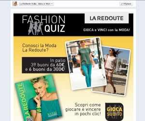 Gioca e vinci al fashion quiz