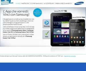 L’APP CHE VORRESTI: VINCI CON SAMSUNG!