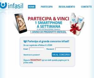 INFASIL TI REGALA 1 “SMARTPHONE” A SETTIMANA!