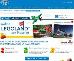 Vola a Legoland con Piccolini