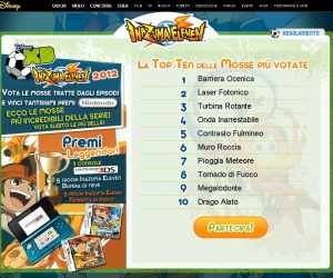DISNEY XD - INAZUMA ELEVEN 2012