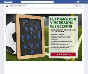 CREA LA TUA SQUADRA E VOLA CON ALITALIA DAGLI AZZURRI!