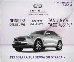 INFINITI FX DIESEL V6 - Offerta Esclusiva