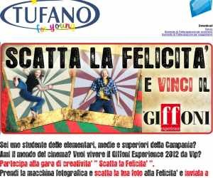Scatta la felicità - Tufano regala Giffoni da VIP