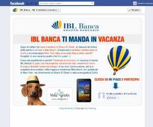 IBL BANCA TI MANDA IN VACANZA