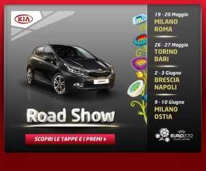 Vinci Uefa Euro 2012 con KIA Roadshow