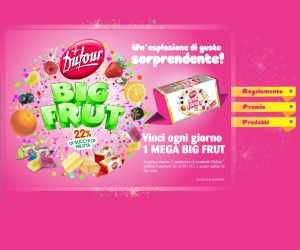 VINCI UNA MEGA BIG FRUT AL GIORNO