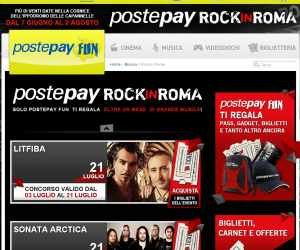 PIU’ DI UN MESE DI MUSICA CON “POSTEPAY ROCK IN ROMA”
