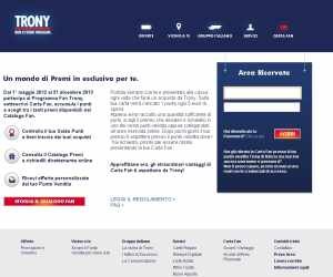 PROGRAMMA FAN TRONY