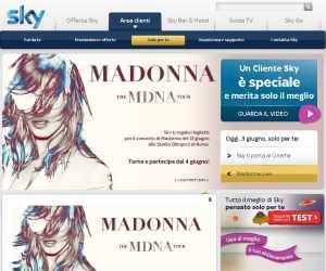SKY TI REGALA MADONNA IN CONCERTO