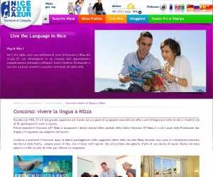 Concorso: vivere la lingua a Nizza