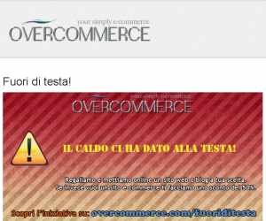 OverCommerce fuori di testa!