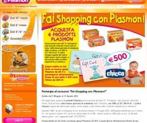 Fai shopping con Plasmon!