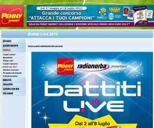 Concorso battiti live 2012