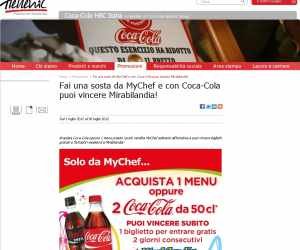 VINCI MIRABILANDIA CON COCA-COLA