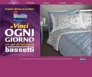 Lip Woolite regala Bassetti