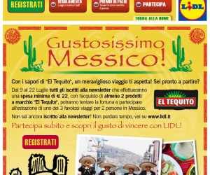 Vinci il Messico con Lidl