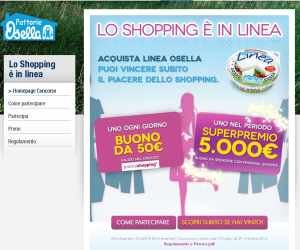 LO SHOPPING E’ IN LINEA
