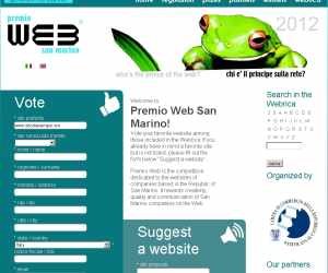 Premio Web San Marino 2012