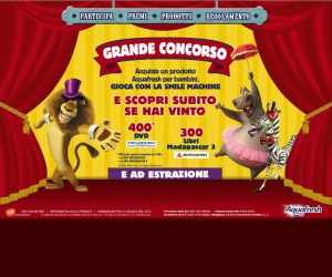 CONCORSO MADAGASCAR - Aquafresh & Madagascar 3