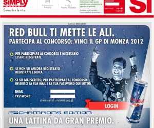 Red Bull e Simply – VINCI IL GP DI MONZA 2012