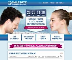 SORRIDI E VINCI CON SMILE DATE