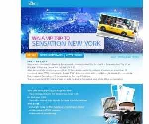Win a VIP trip to Sensation New York