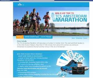 Win a VIP trip to TCS Amsterdam Marathon