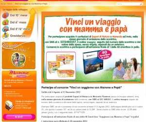 Vinci un soggiorno con Mamma e Papà