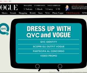 DRESS UP WITH QVC AND VOGUE